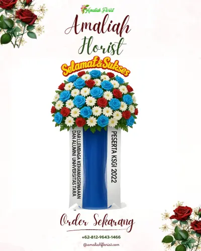 Standing Flower di Pelabuhan Gresik